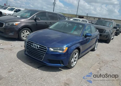 2016 Audi A3 2.0T Premium из США, поврежденный, VIN WAUB8GFF2G1072695